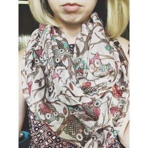Owl Infinity Scarf 🦉